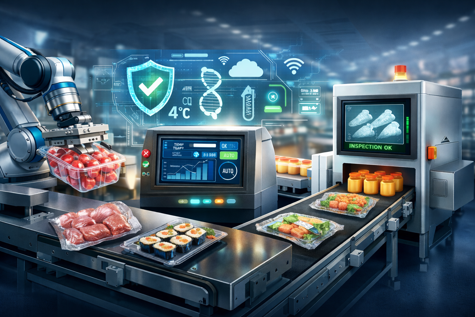 Smart Packaging Equipment Combining Technology with Food Safety