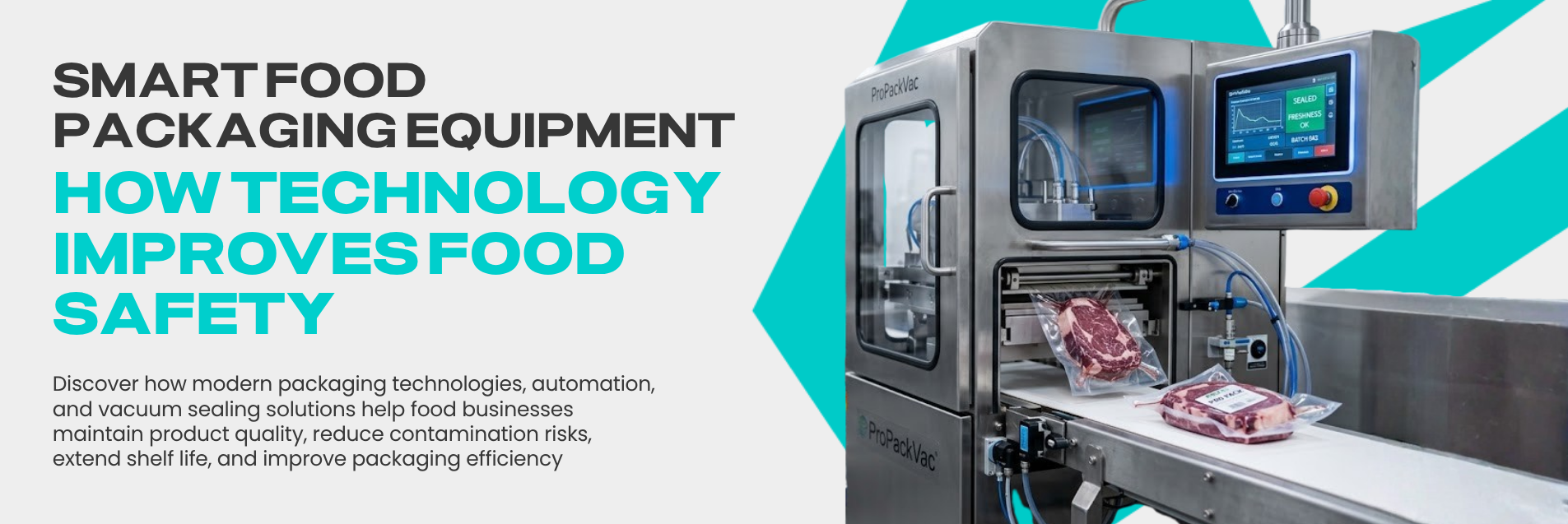 Smart Packaging Equipment_ Combining Technology with Food Safety – ProPackVac